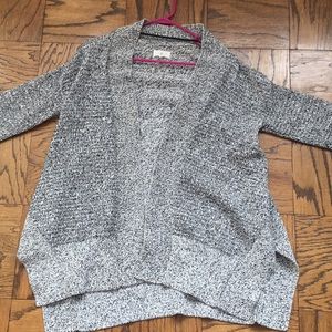 Black & white knit oversized cardigan - size S